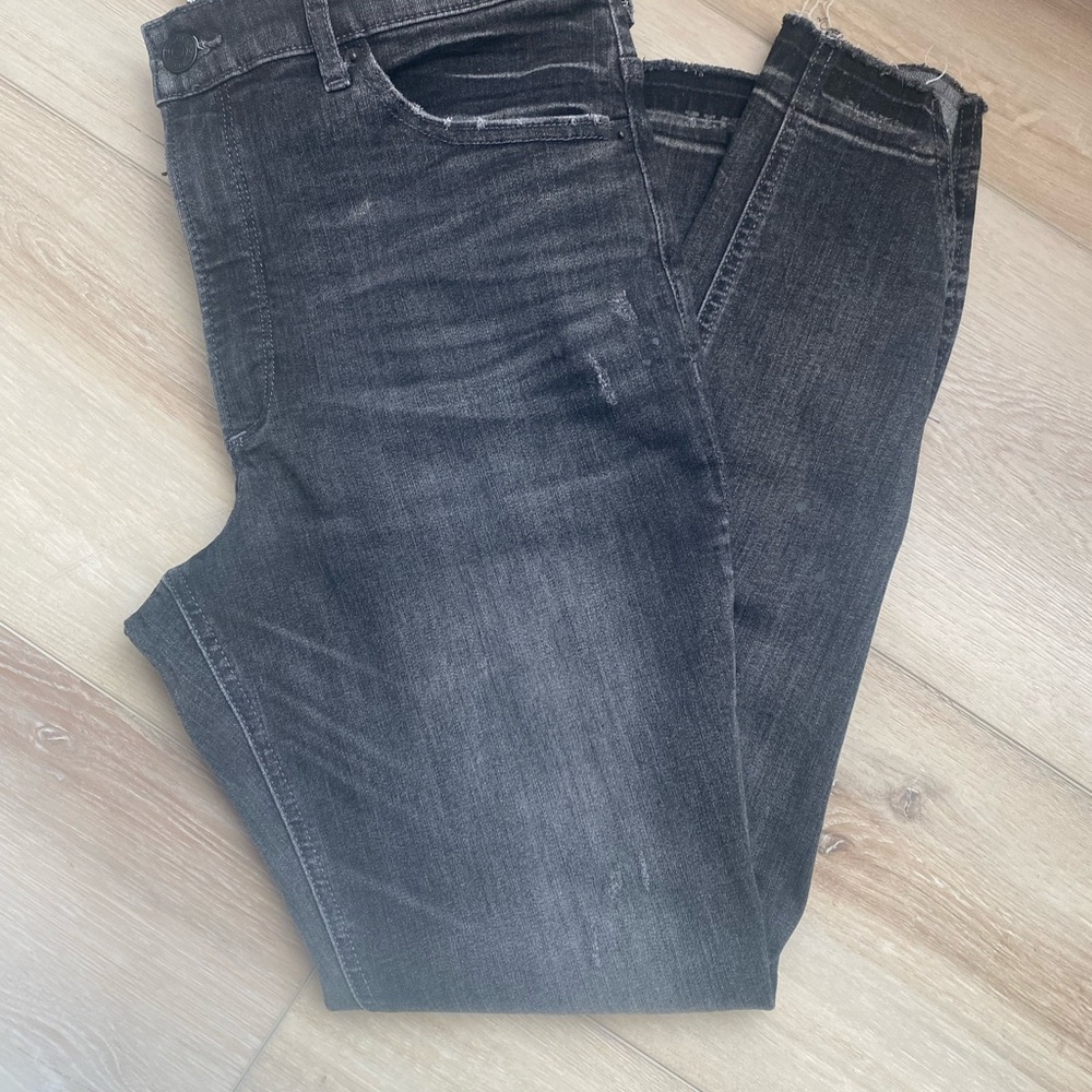 Express Ankle High Rise denim perfect stretch